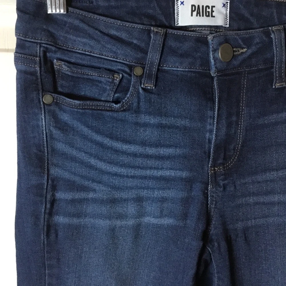 PAIGE Verdugo Ultra Skinny Ankle Jeans in Kaiya Wash - 26